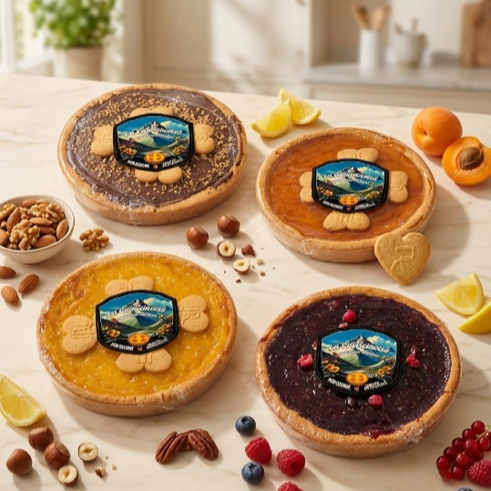 Tartes sablées pur beurre artisanales - La Capucinoise
