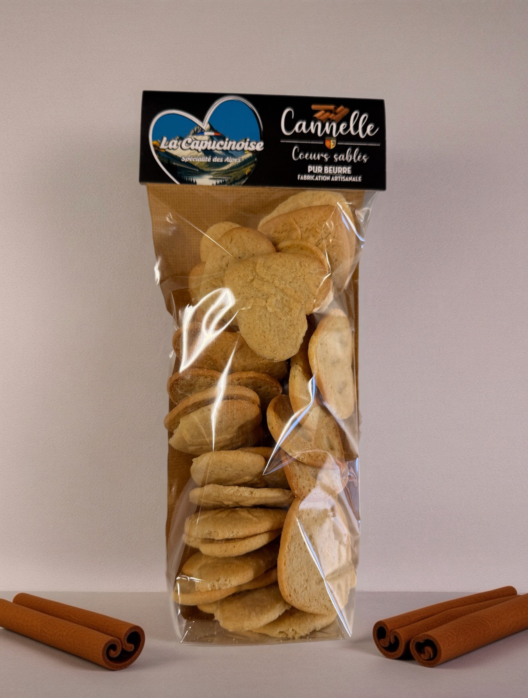 Biscuits pur beurre cannelle - 200 g