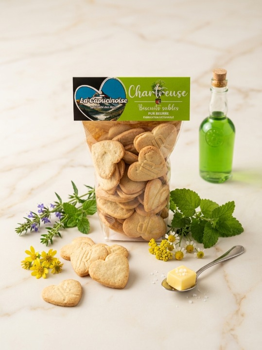 Biscuits pur beurre chartreuse - 200 g