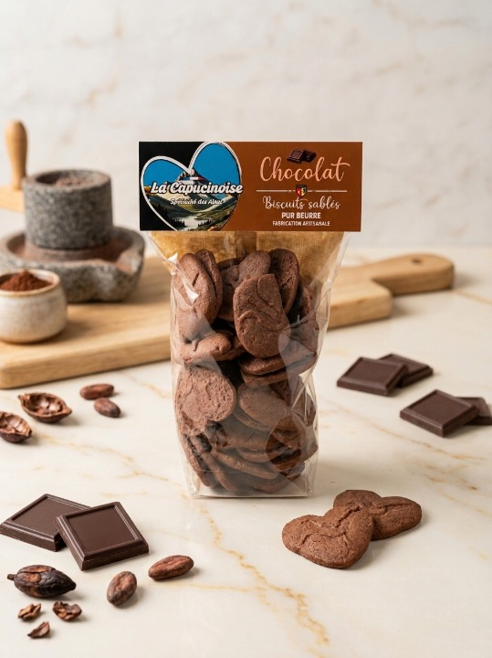 Biscuits pur beurre pépite de chocolat - 200 g