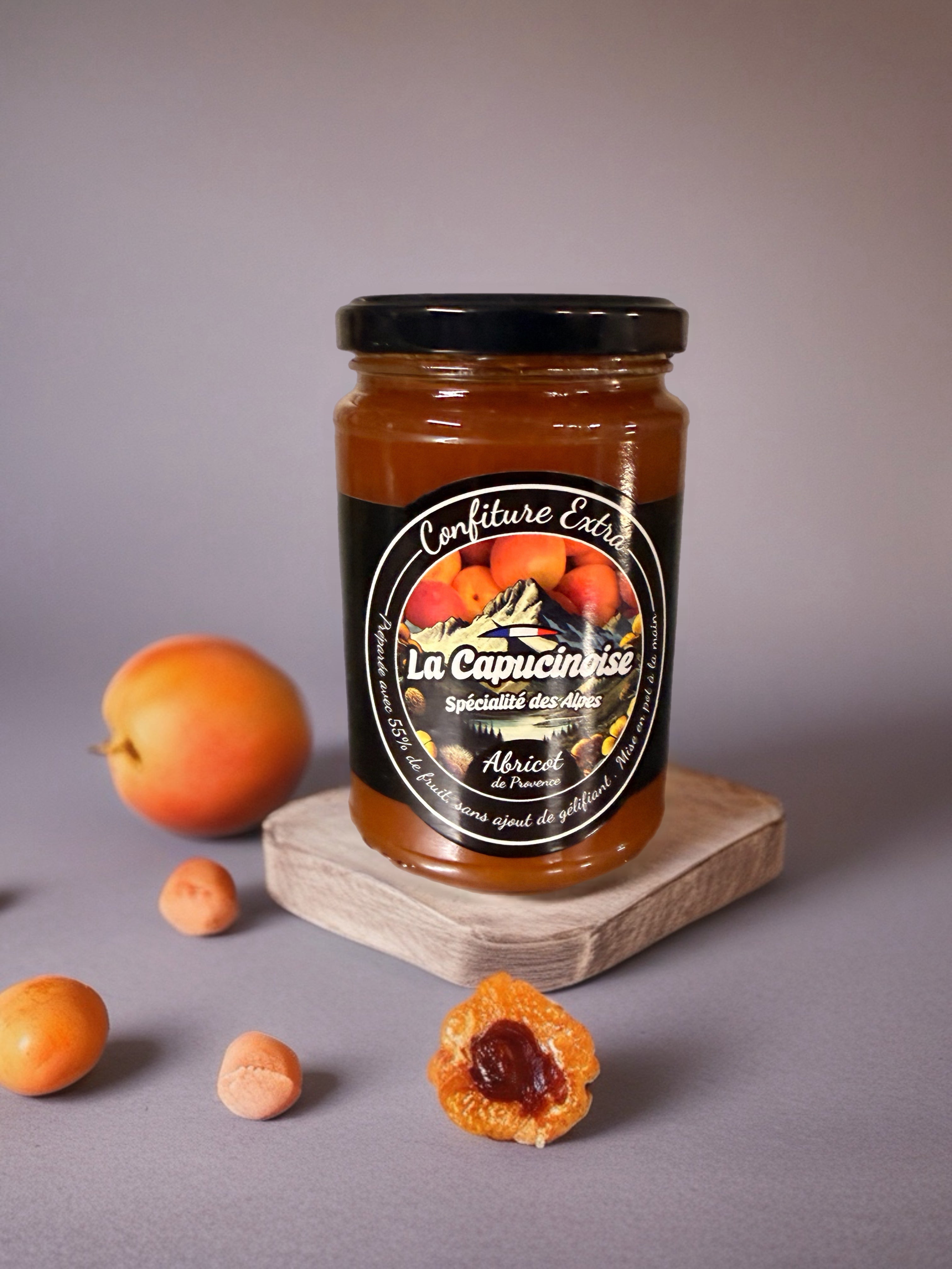 Confiture extra d'abricot de Provence