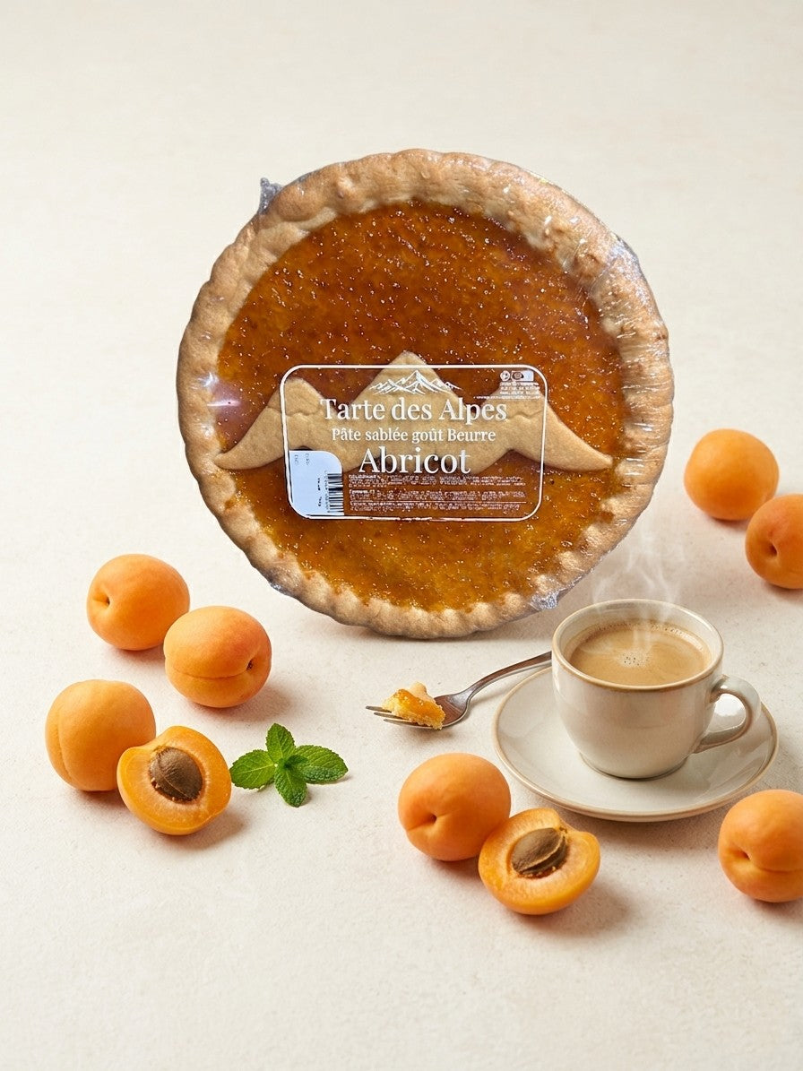Tarte sablée abricot - gamme économique