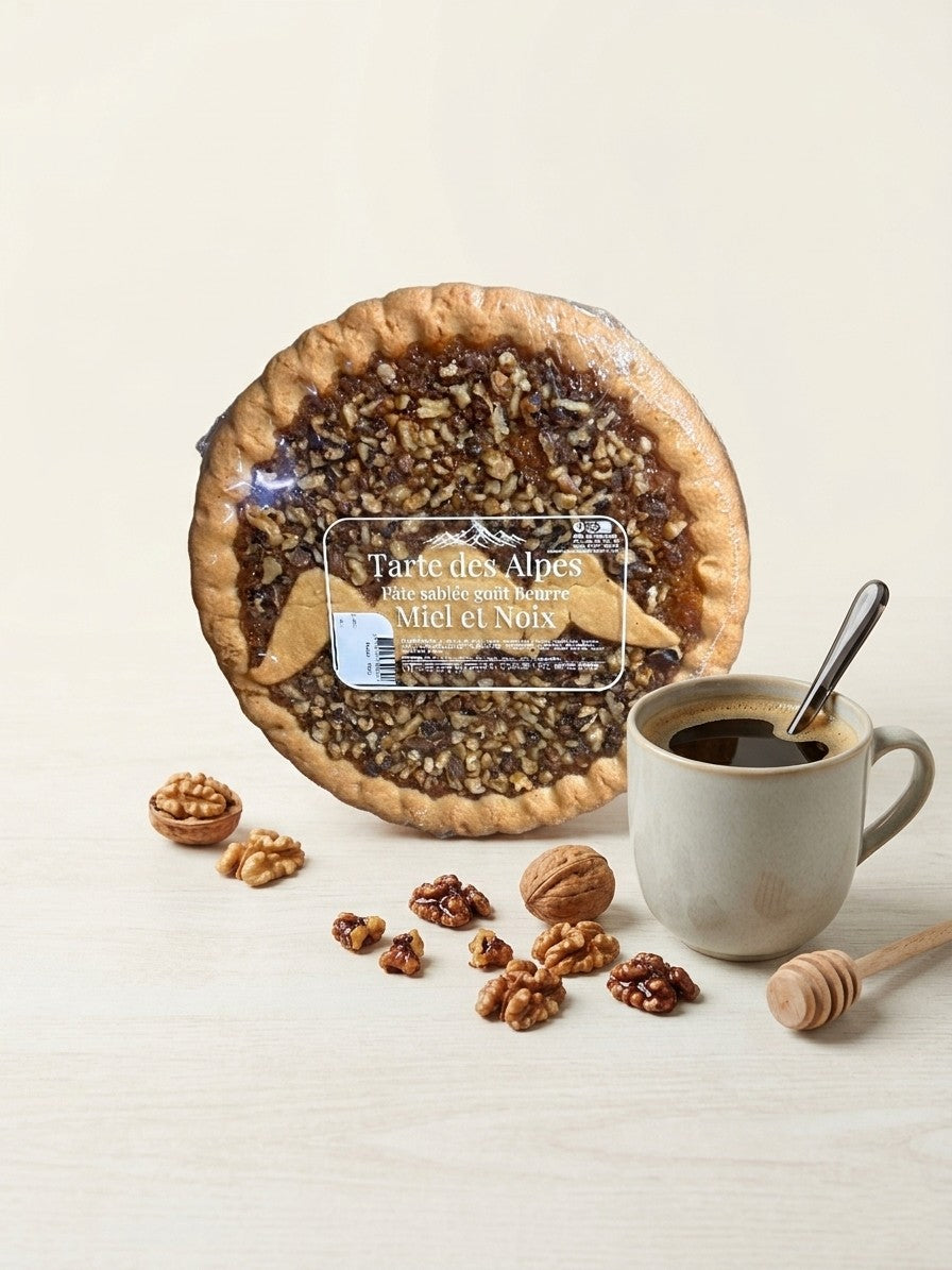 Tarte sablée miel-noix - gamme économique